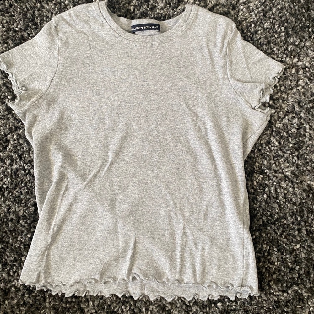 Brandy Melville grey t-shirt